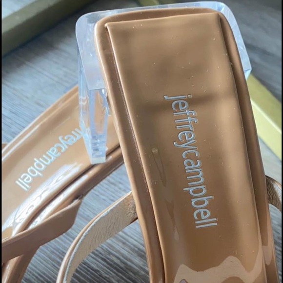 *SOLD* Jeffrey Campbell Epoxy Sandals - Picture 5 of 11